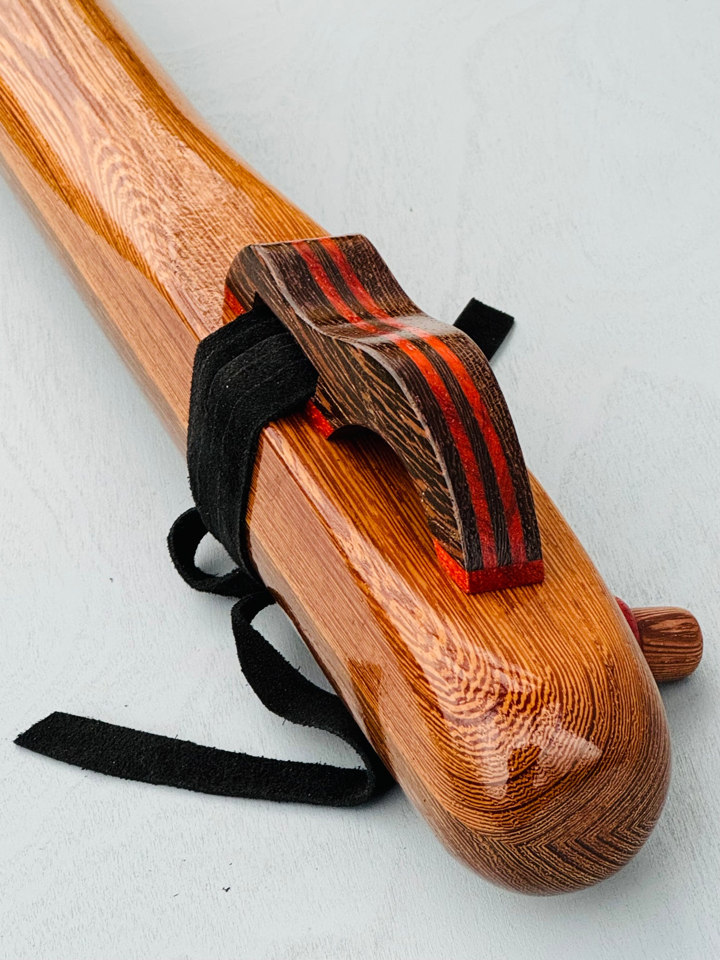 Native American bass flute Wenge Low F# 440Hz