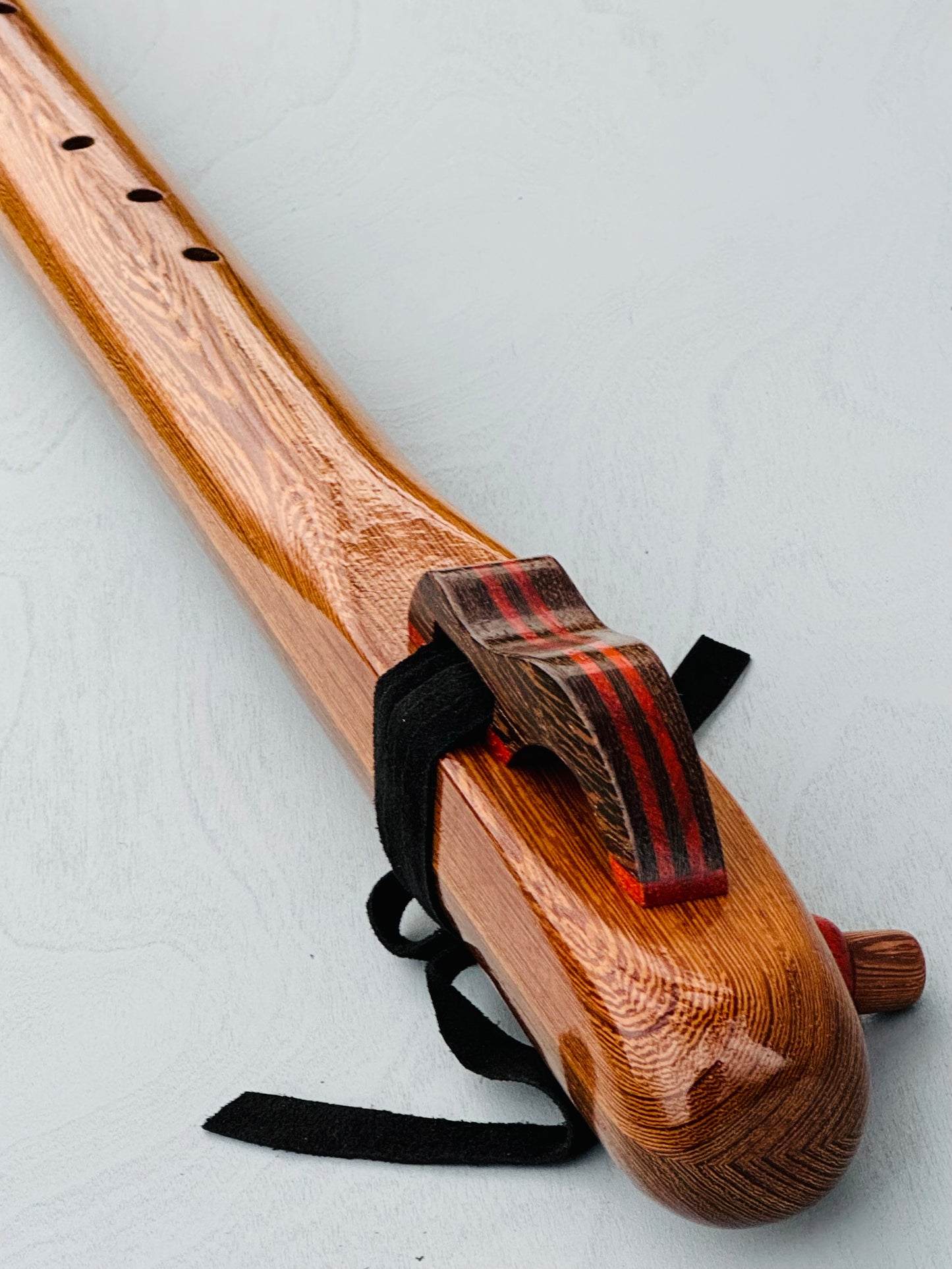 Native American bass flute Wenge Low F# 440Hz