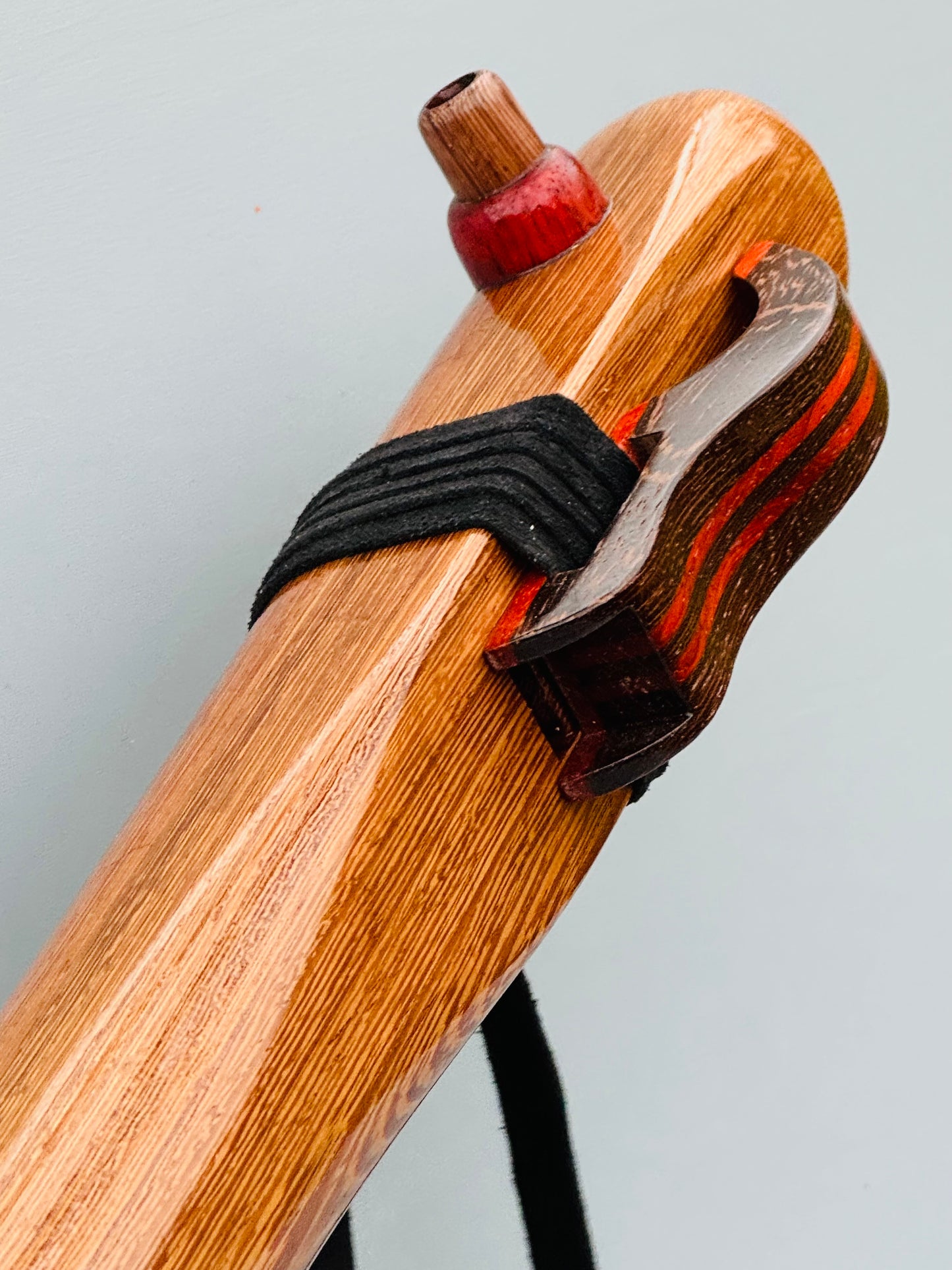 Native American bass flute Wenge Low F# 440Hz