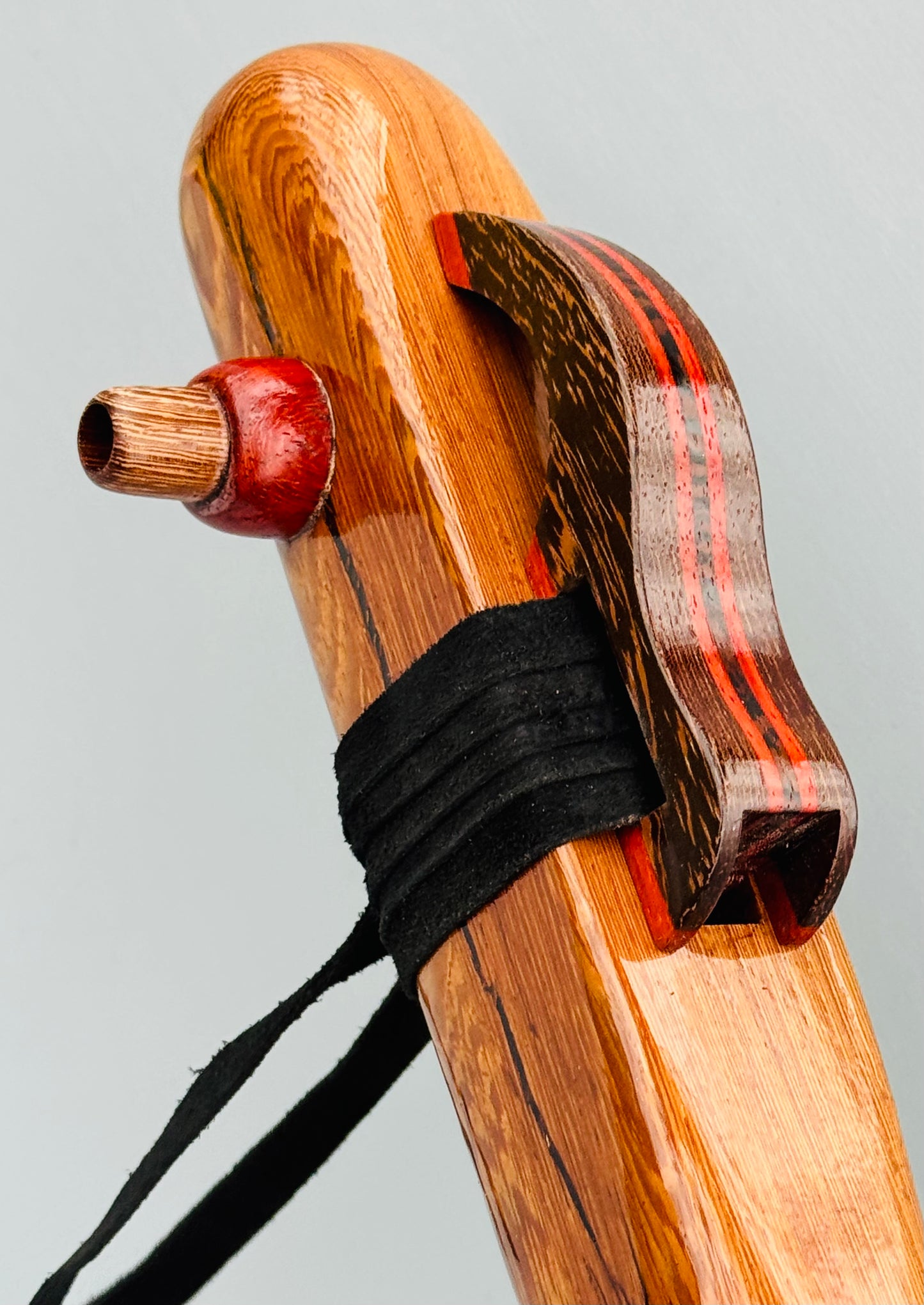 Native American bass flute Wenge Low G 440Hz