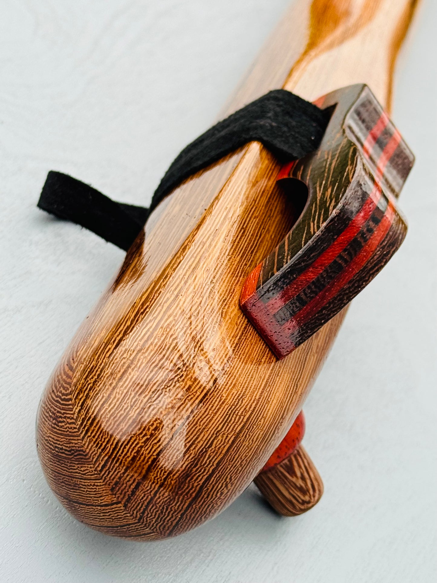 Native American bass flute Wenge Low G 440Hz