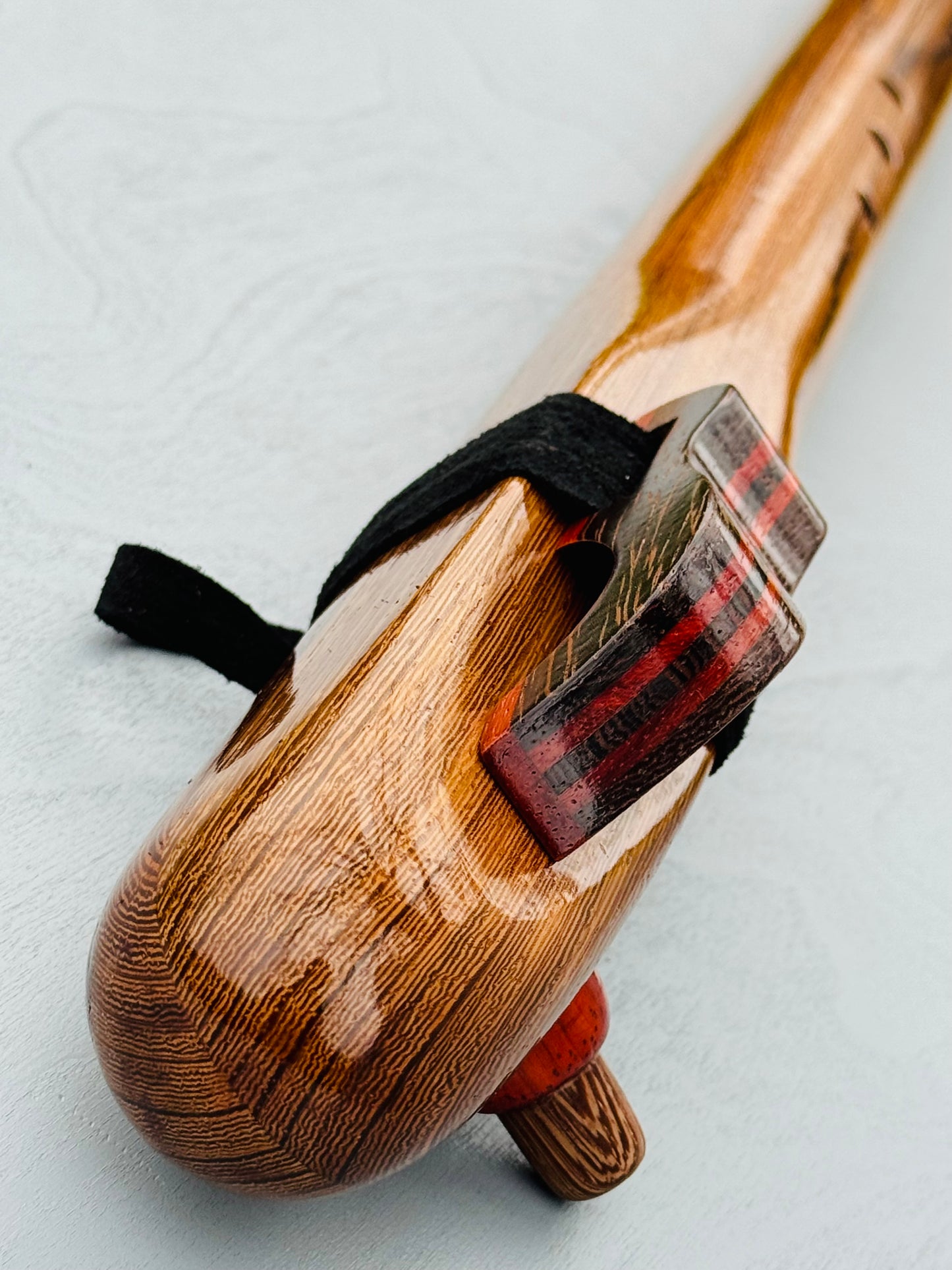 Native American bass flute Wenge Low G 440Hz