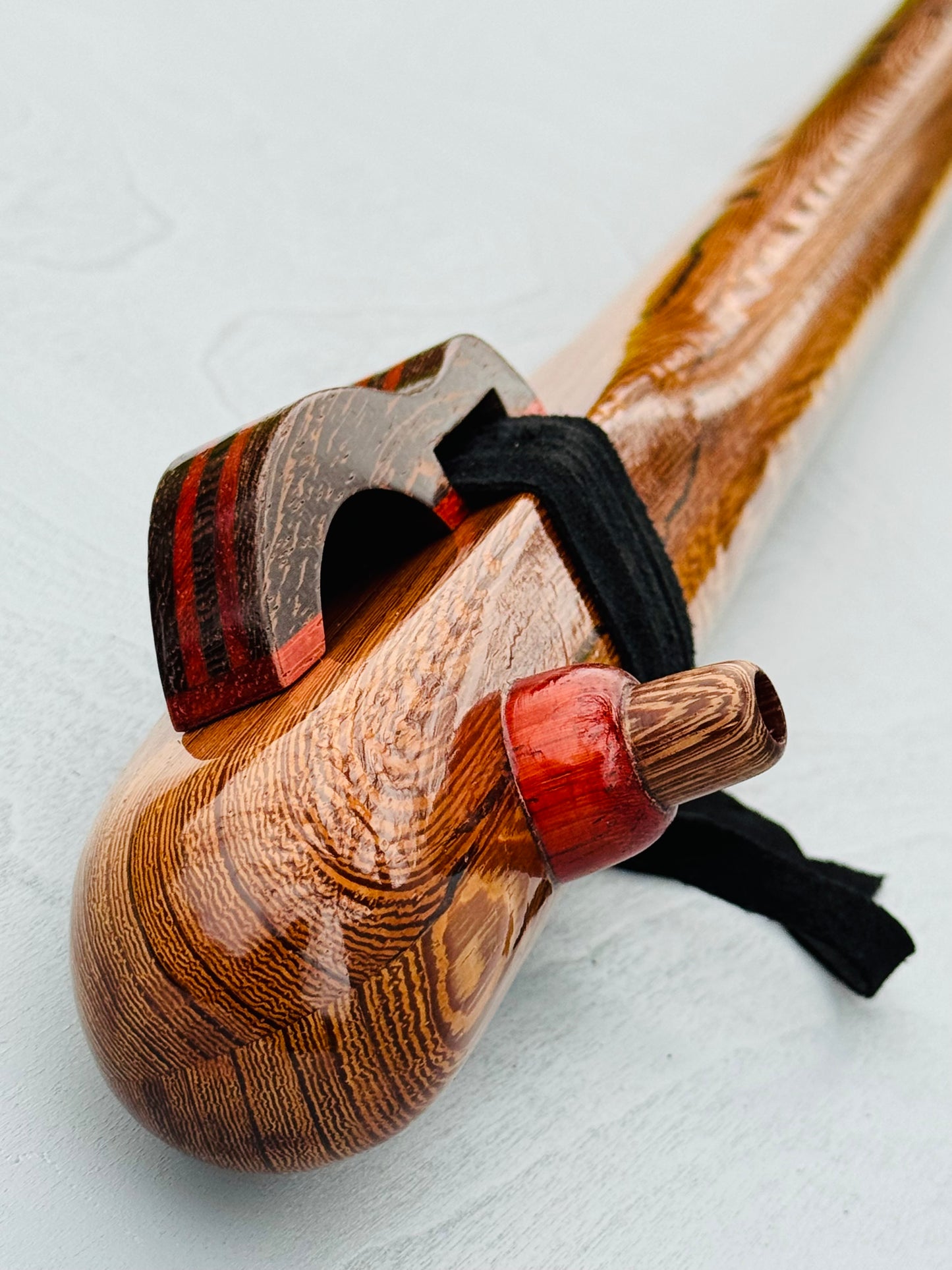 Native American bass flute Wenge Low G 440Hz