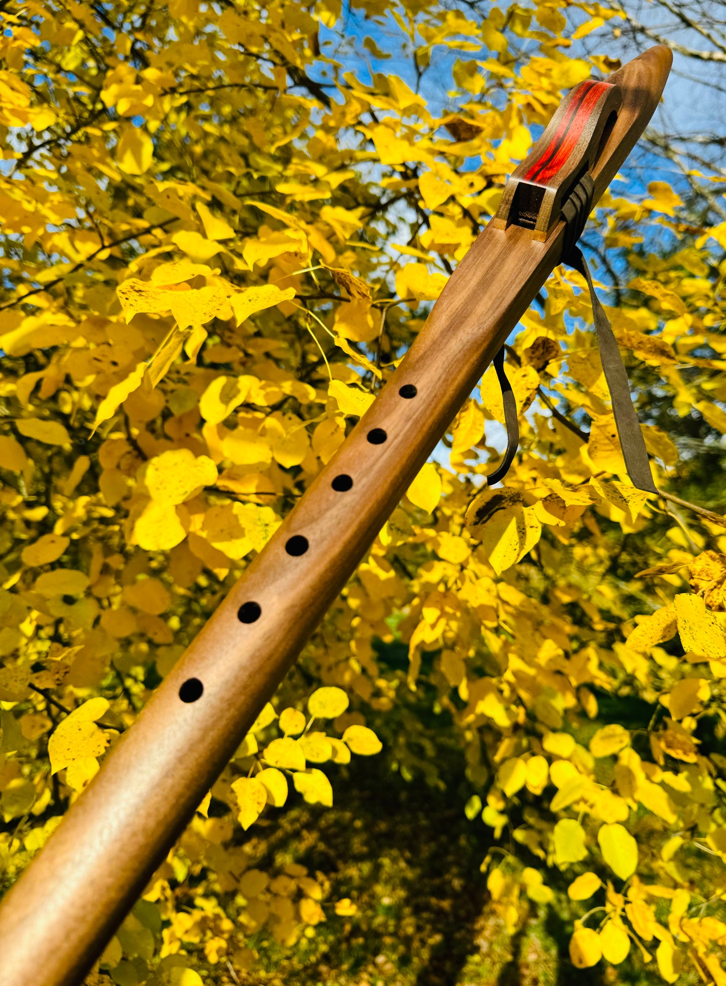 Native Americans flute Walnut G 432Hz