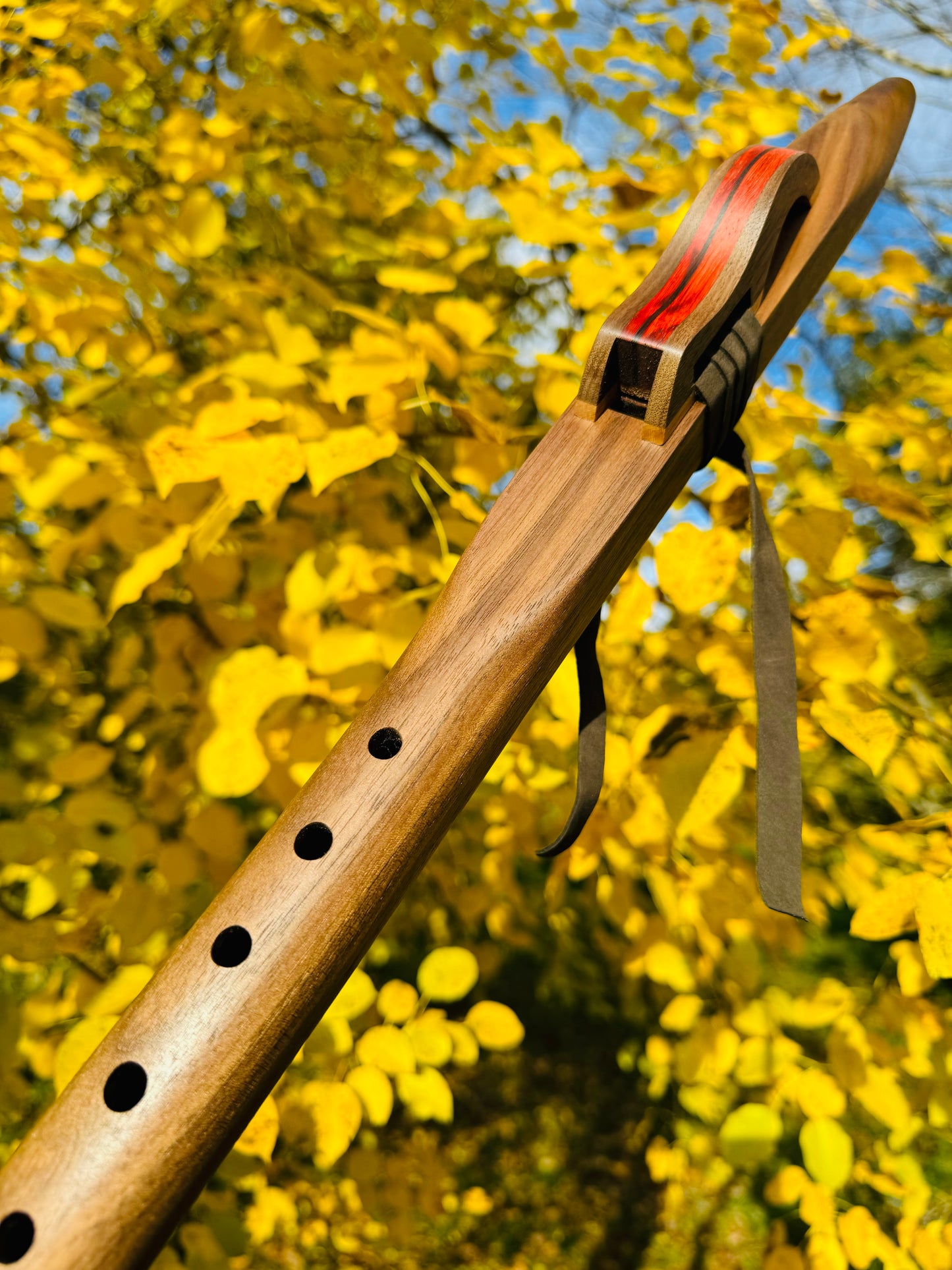 Native Americans flute Walnut G 432Hz