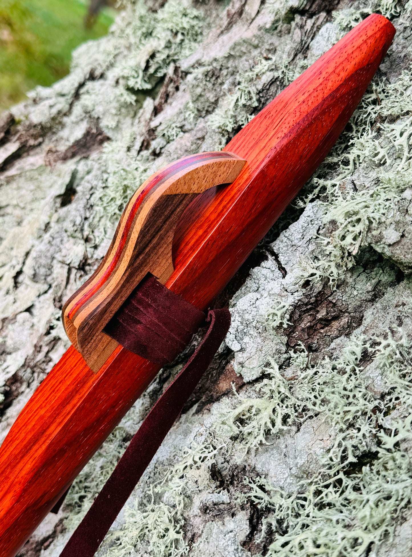 Native Americans flute Red padauk G 440Hz