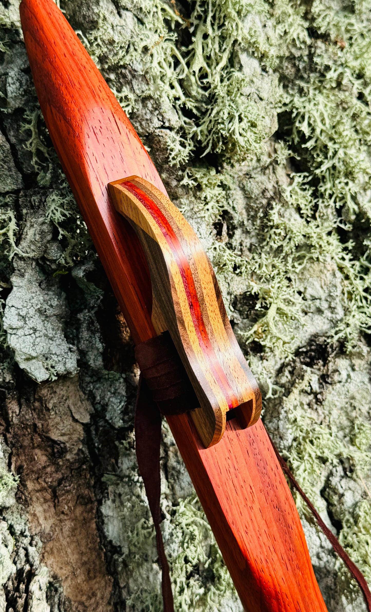 Native Americans flute Red padauk G 440Hz