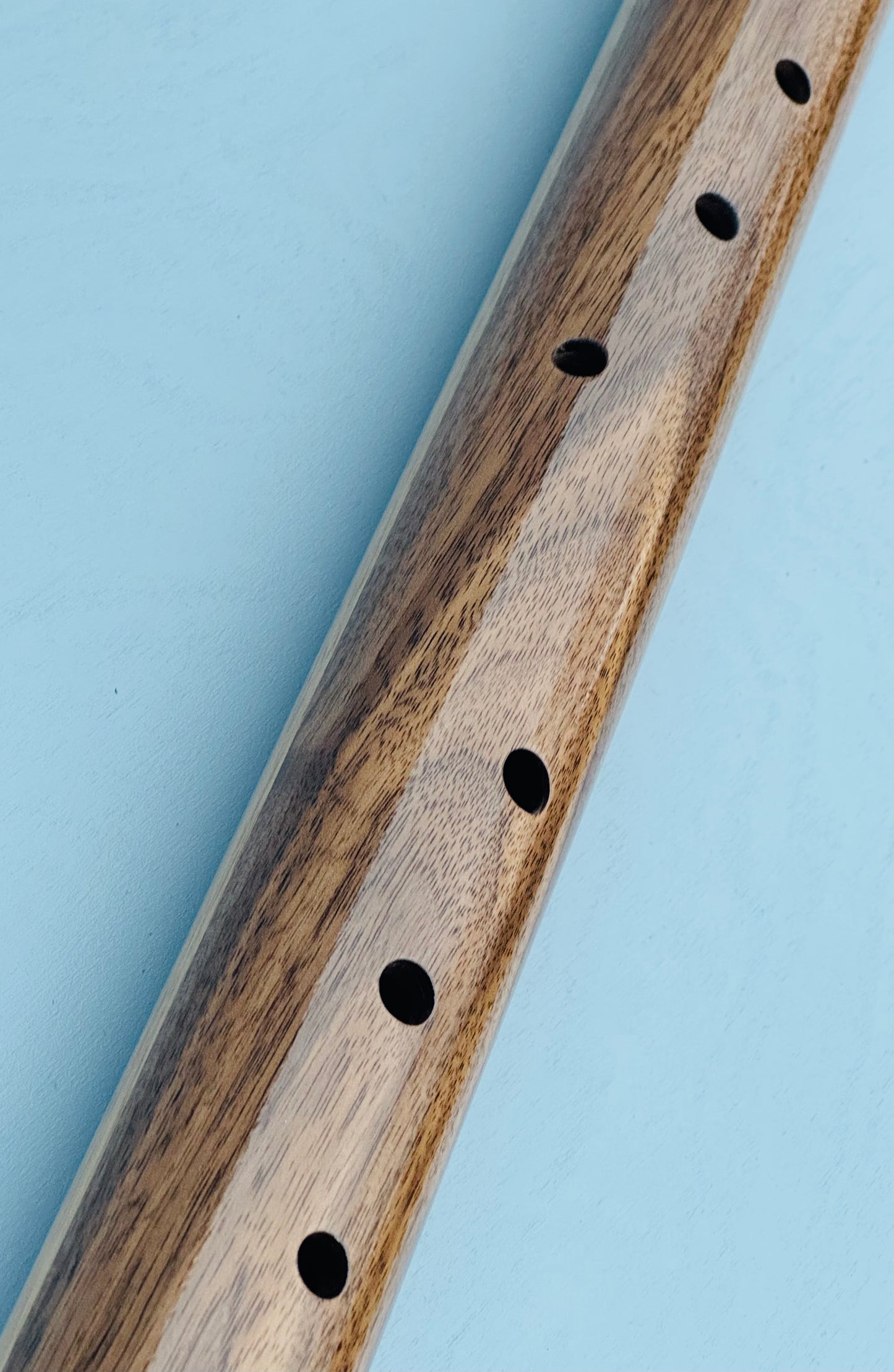 Native American bass flute Walnut A 432Hz for LEFT hand