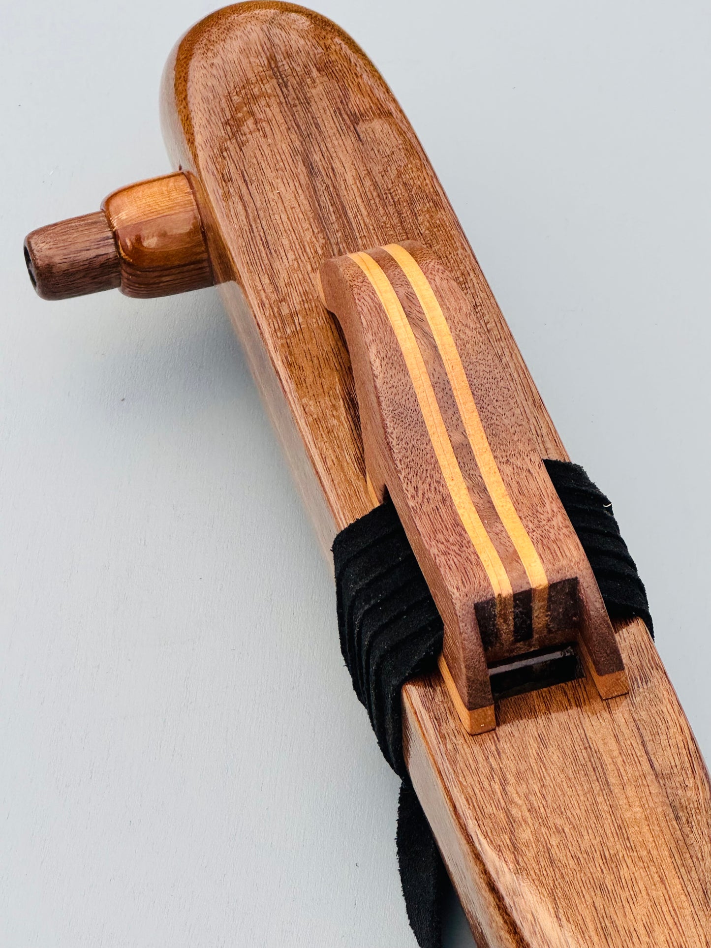 Native American bass flute Walnut A 440Hz