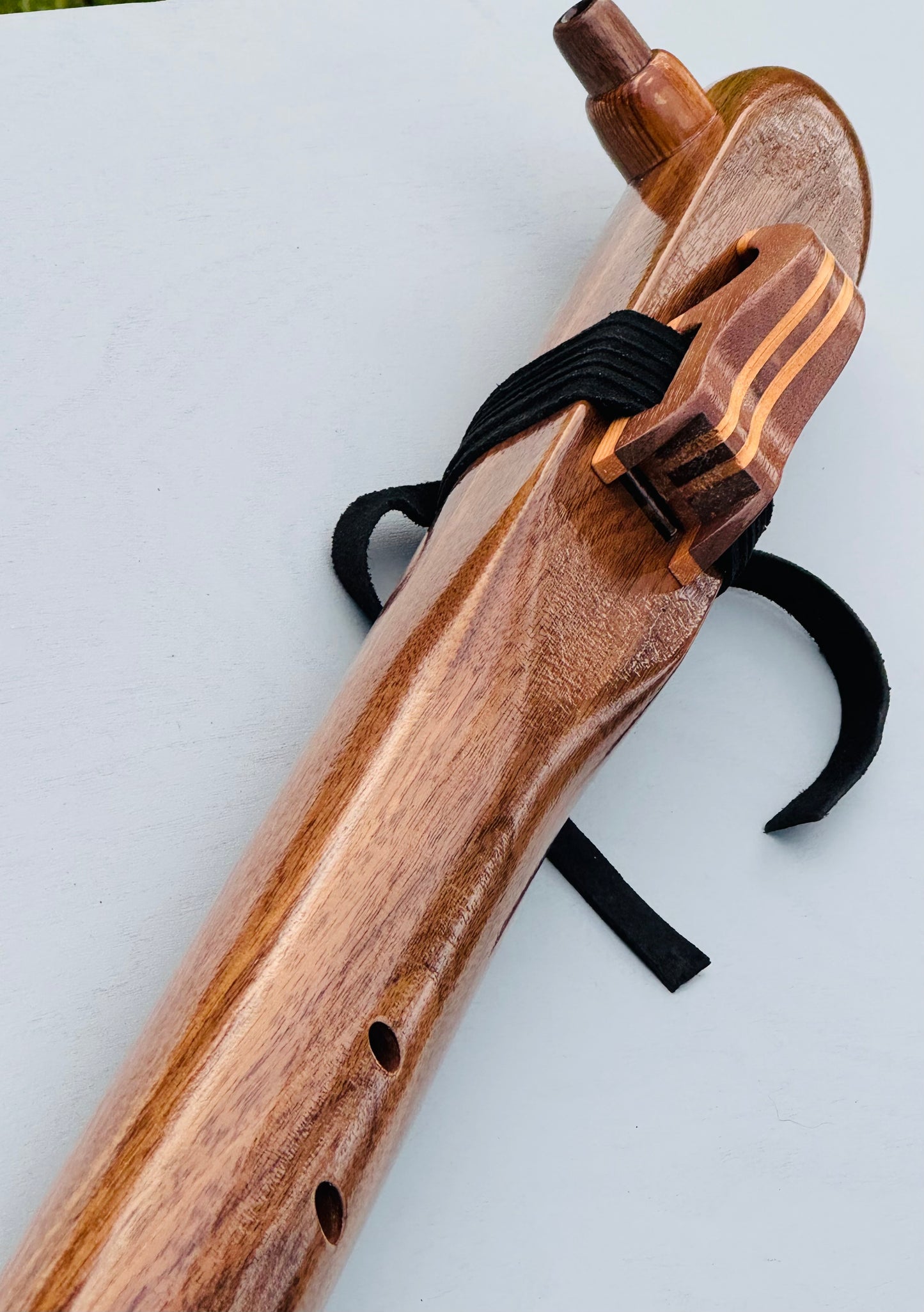 Native American bass flute Walnut A 440Hz