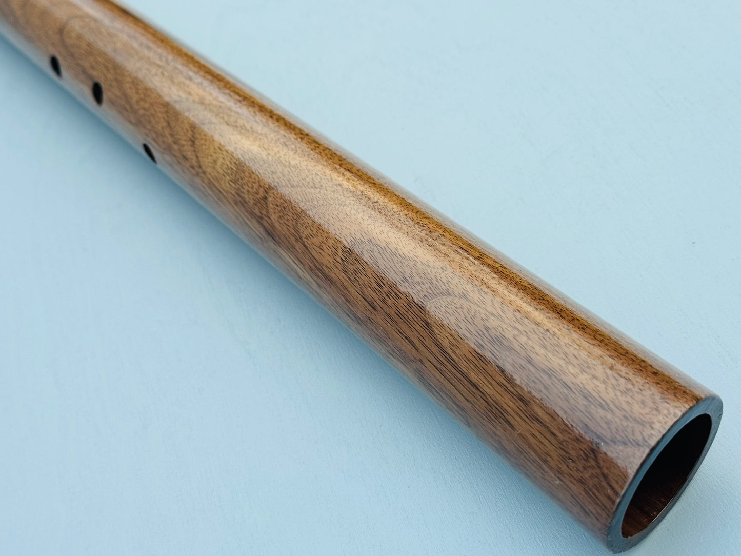 Native American bass flute Walnut A 440Hz