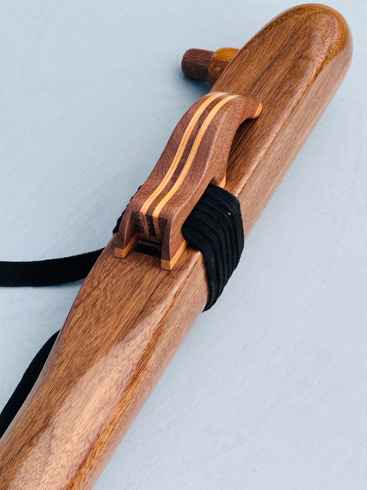 Native American bass flute Walnut A 440Hz