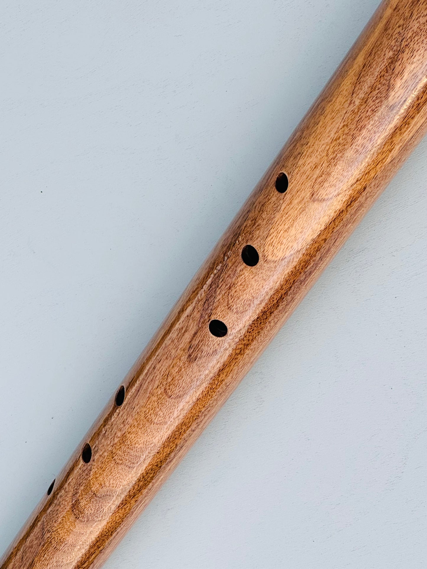 Native American style bass flute Walnut A 440Hz