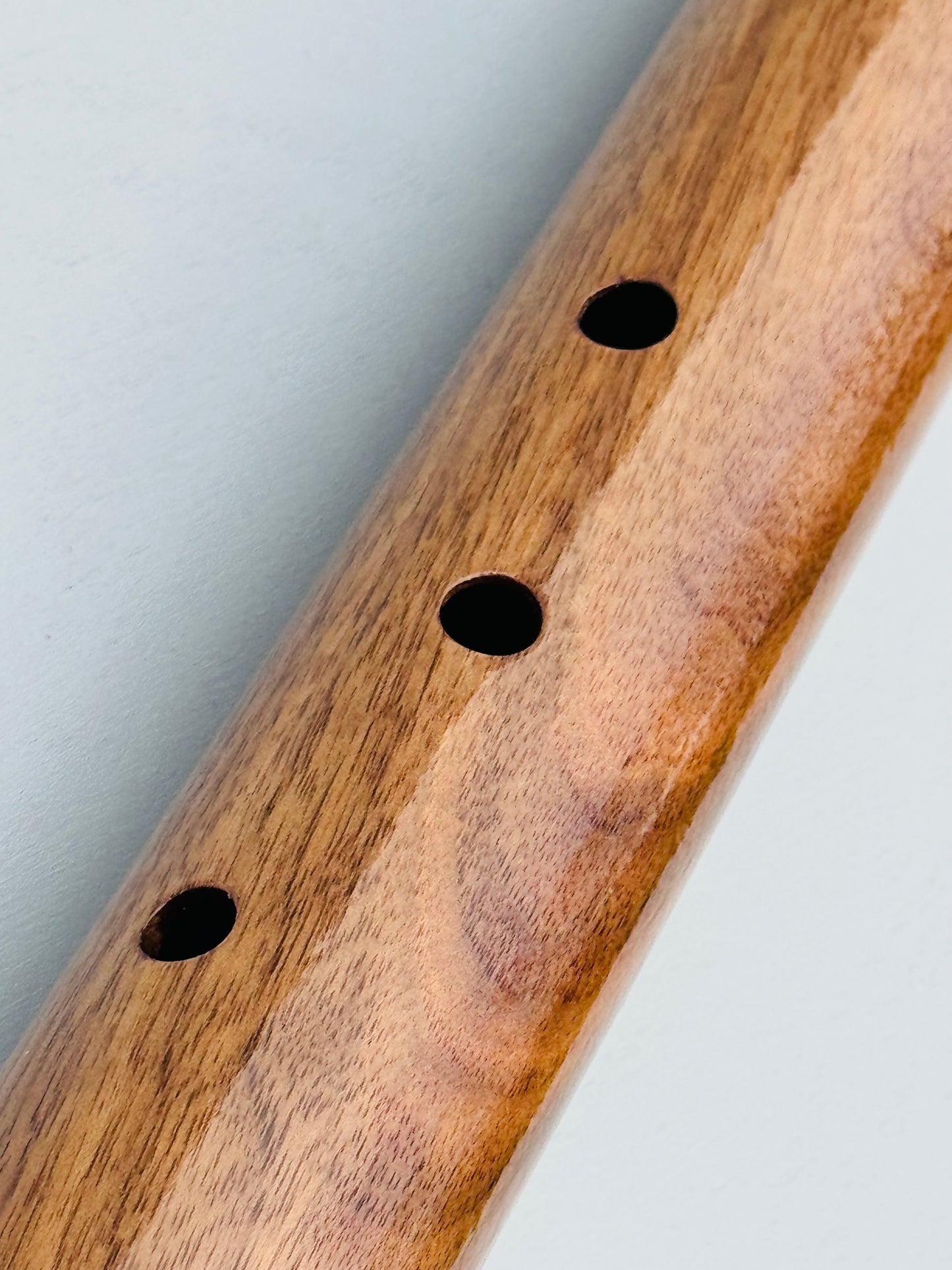 Native American style bass flute Walnut A 440Hz