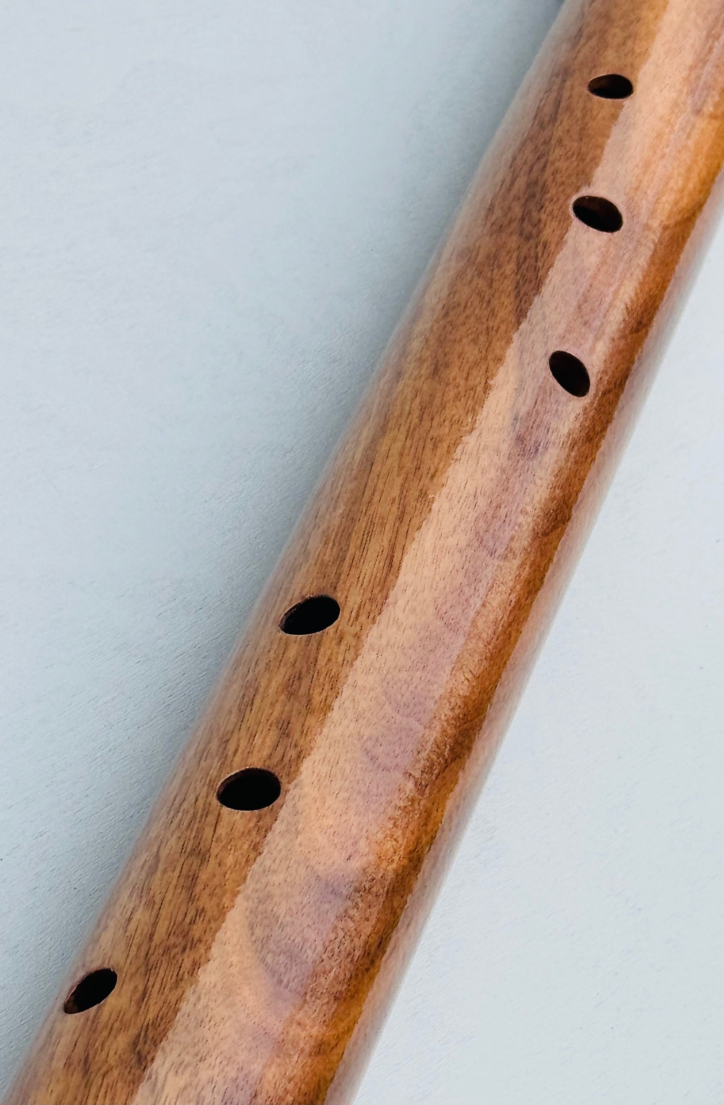 Native American style bass flute Walnut A 440Hz