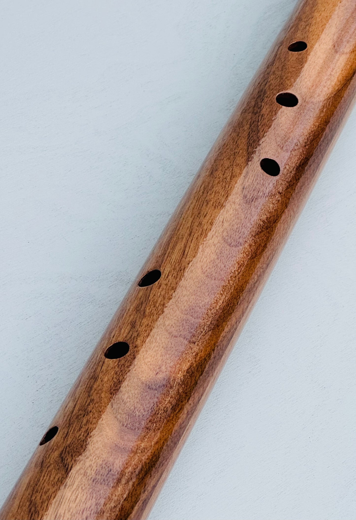 Native American style bass flute Walnut A 440Hz