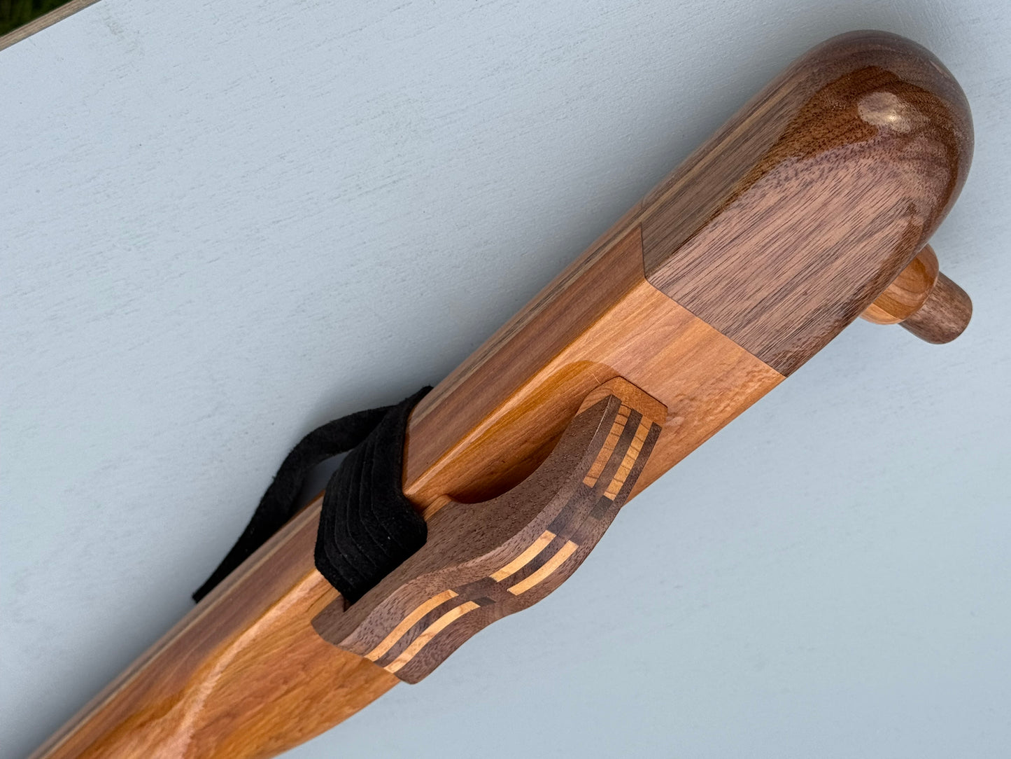 Native American bass flute Cedar& Walnut A 440Hz