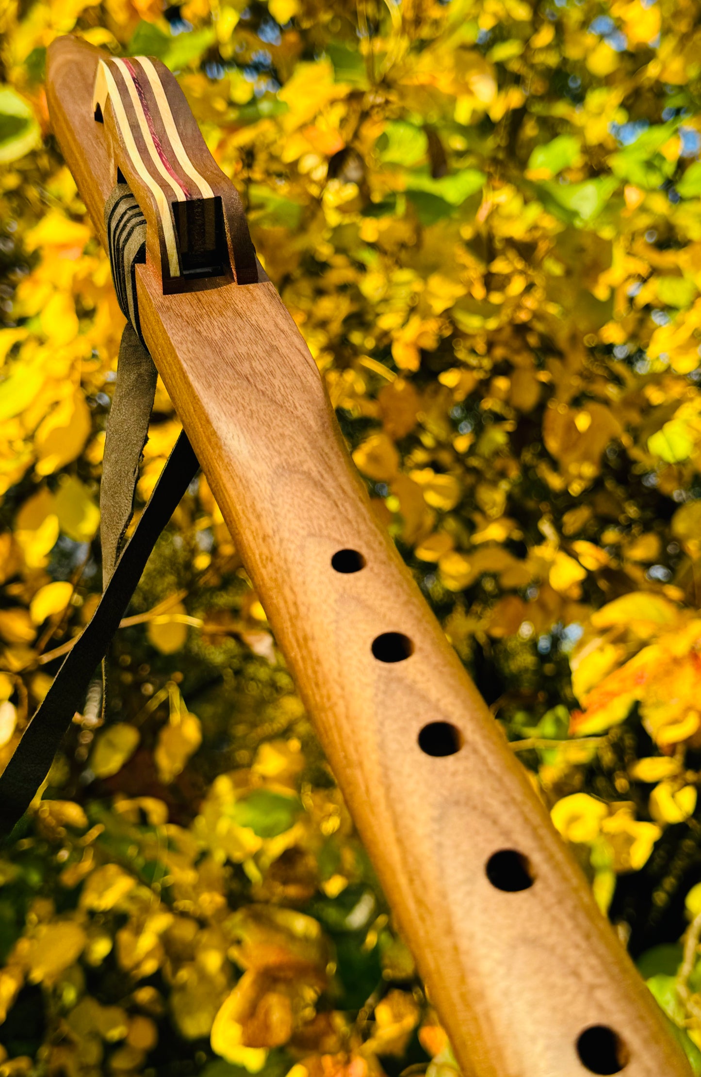 Native Americans flute Walnut F# 440Hz