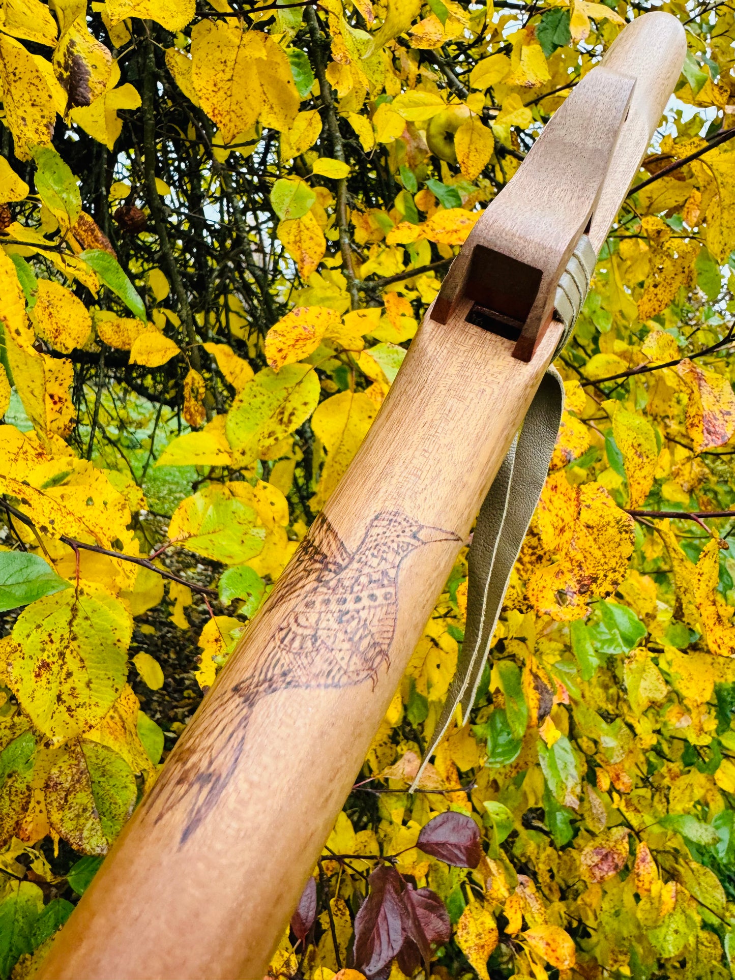 Native Americans flute Sapele F 432Hz