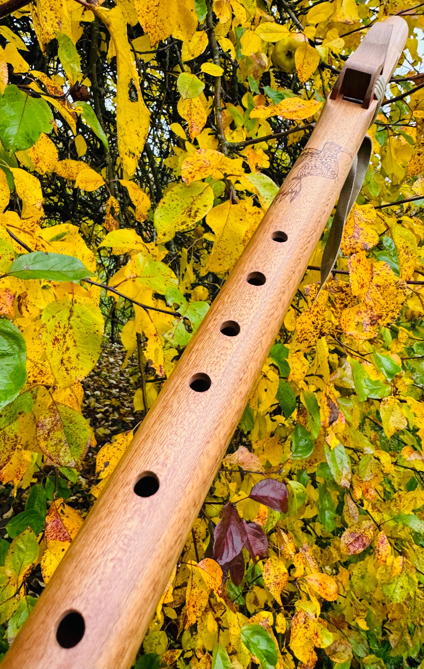 Native Americans flute Sapele F 432Hz