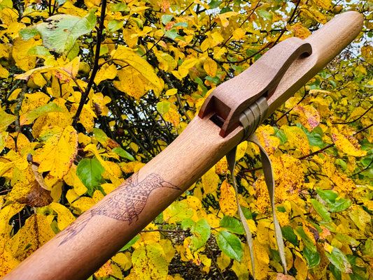 Native Americans flute Sapele F 432Hz