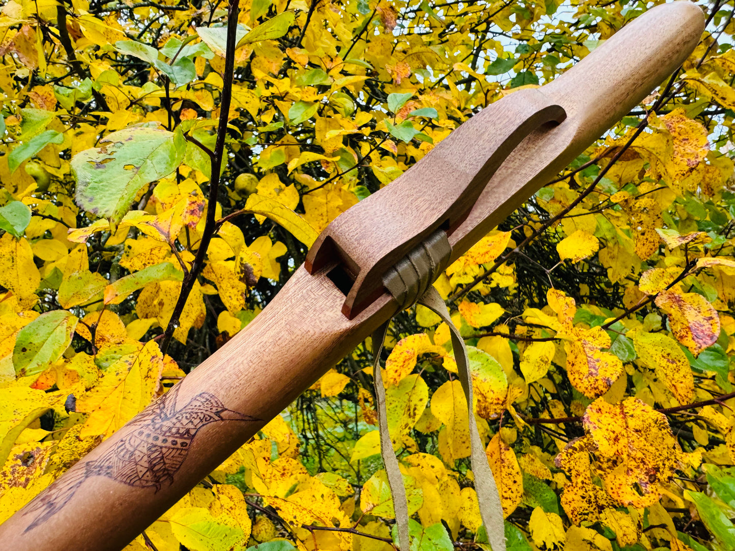 Native Americans flute Sapele F 432Hz