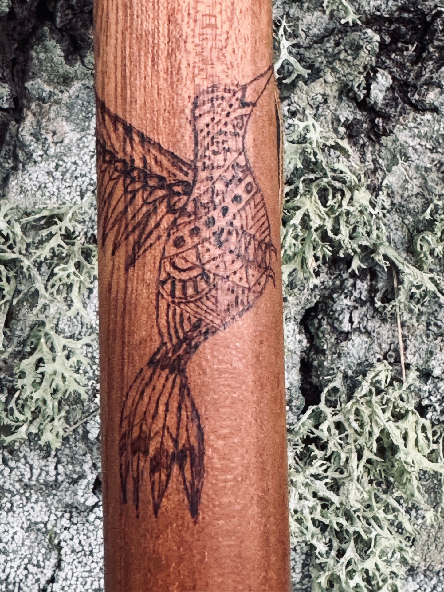 Native Americans flute Sapele F 432Hz