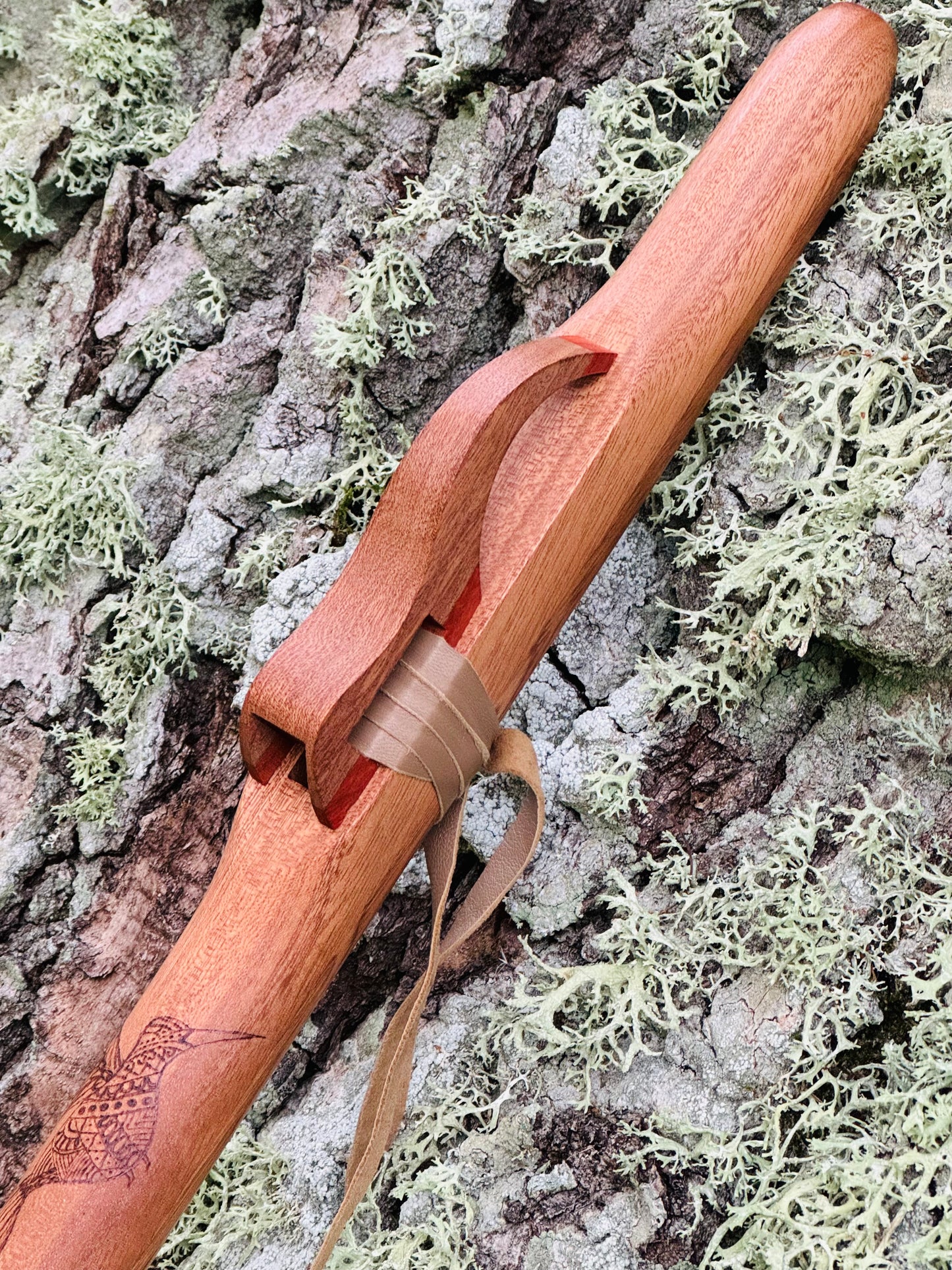 Native Americans flute Sapele F 432Hz