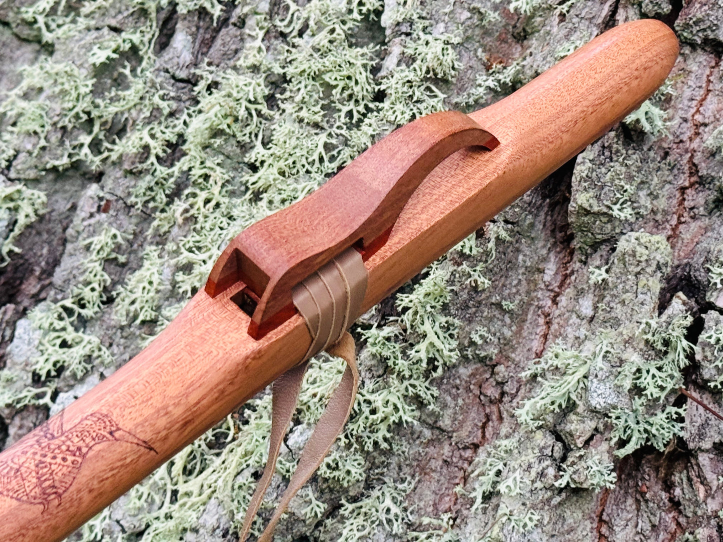 Native Americans flute Sapele F 432Hz