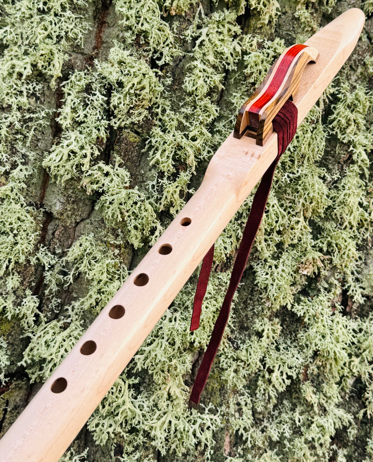 Native Americans flute Birdeye maple A 440Hz