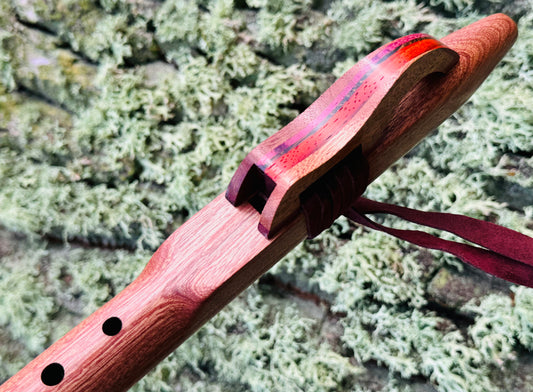 Native Americans flute Sapele B 432Hz