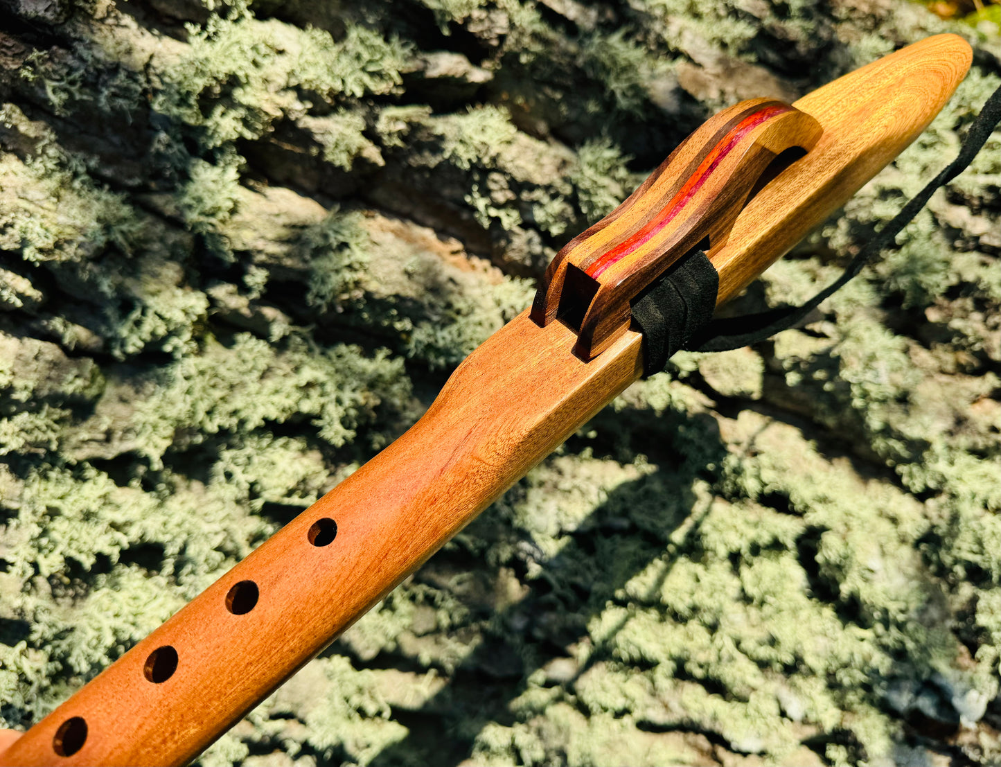 Native Americans flute Sapele A 432Hz