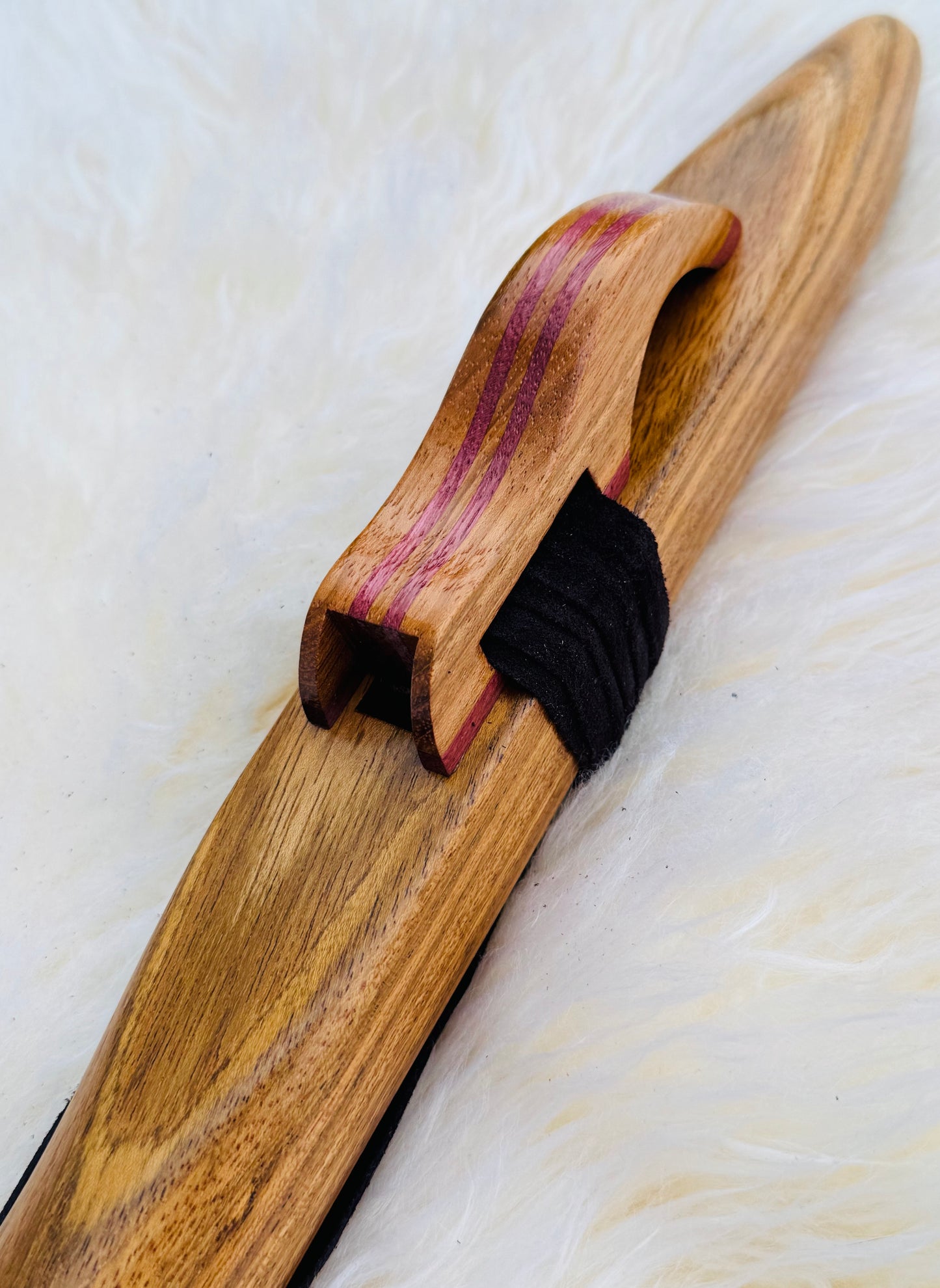 Native American style bass flute Jatoba D 440Hz