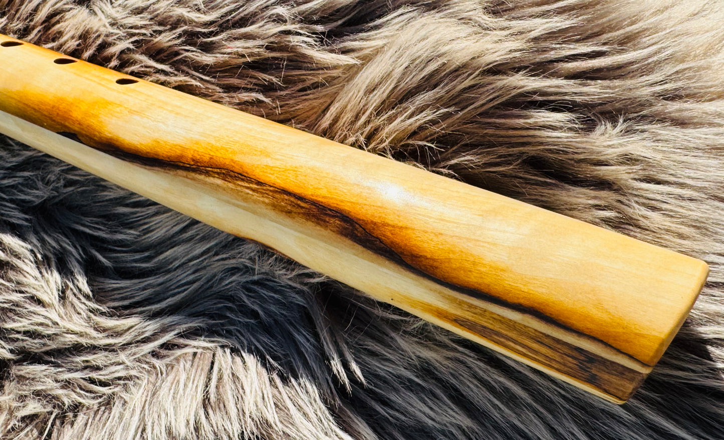 Native American style bass flute Aspen B 440Hz