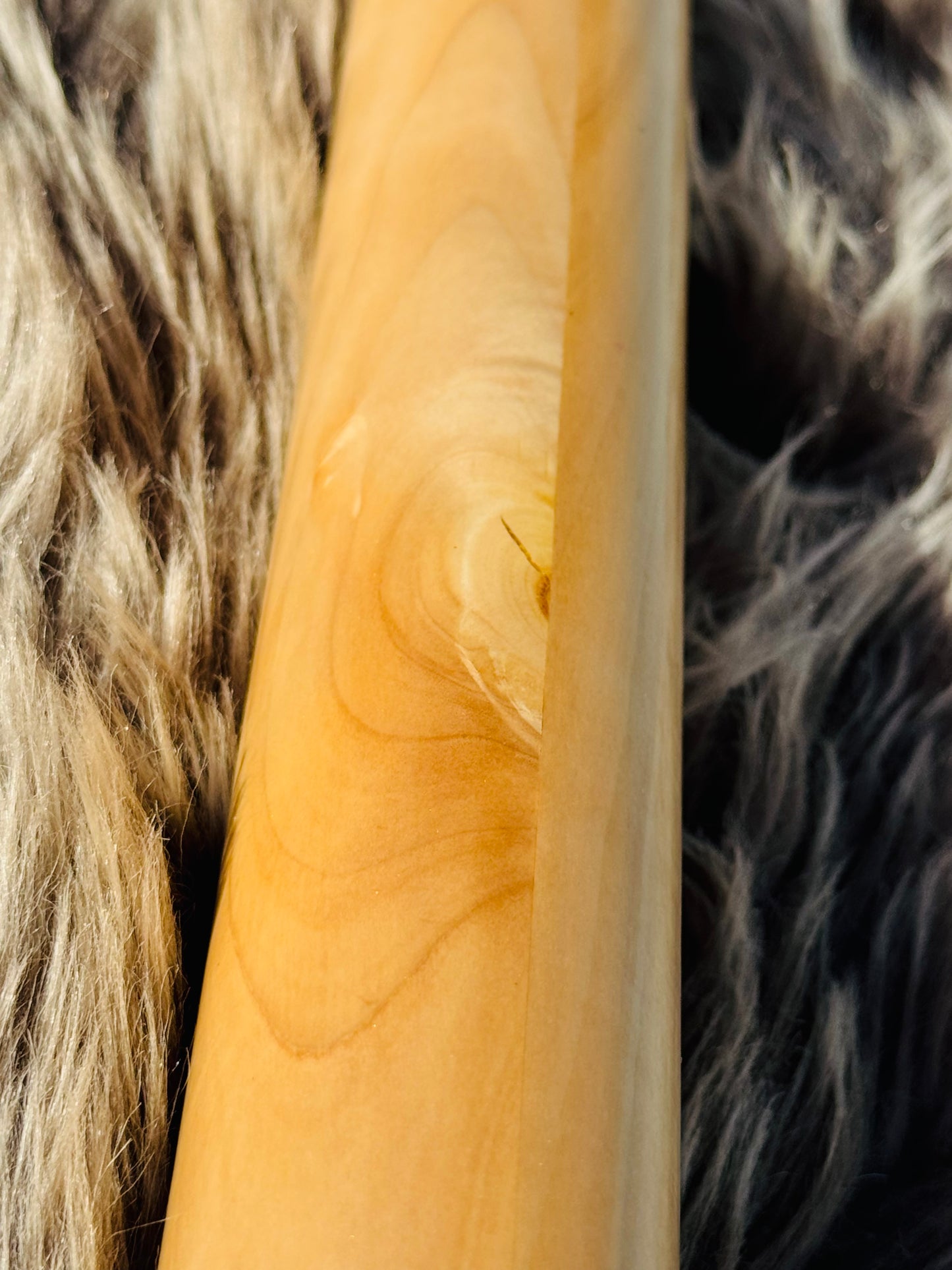 Native American style bass flute Chestnut B 432Hz