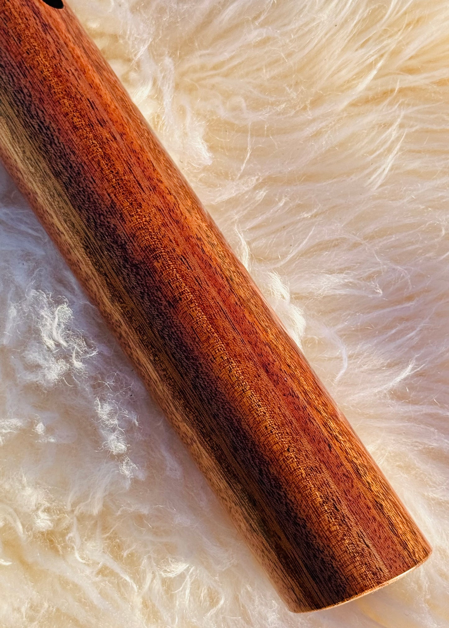 Native American style bass flutes Sapelli C 440Hz