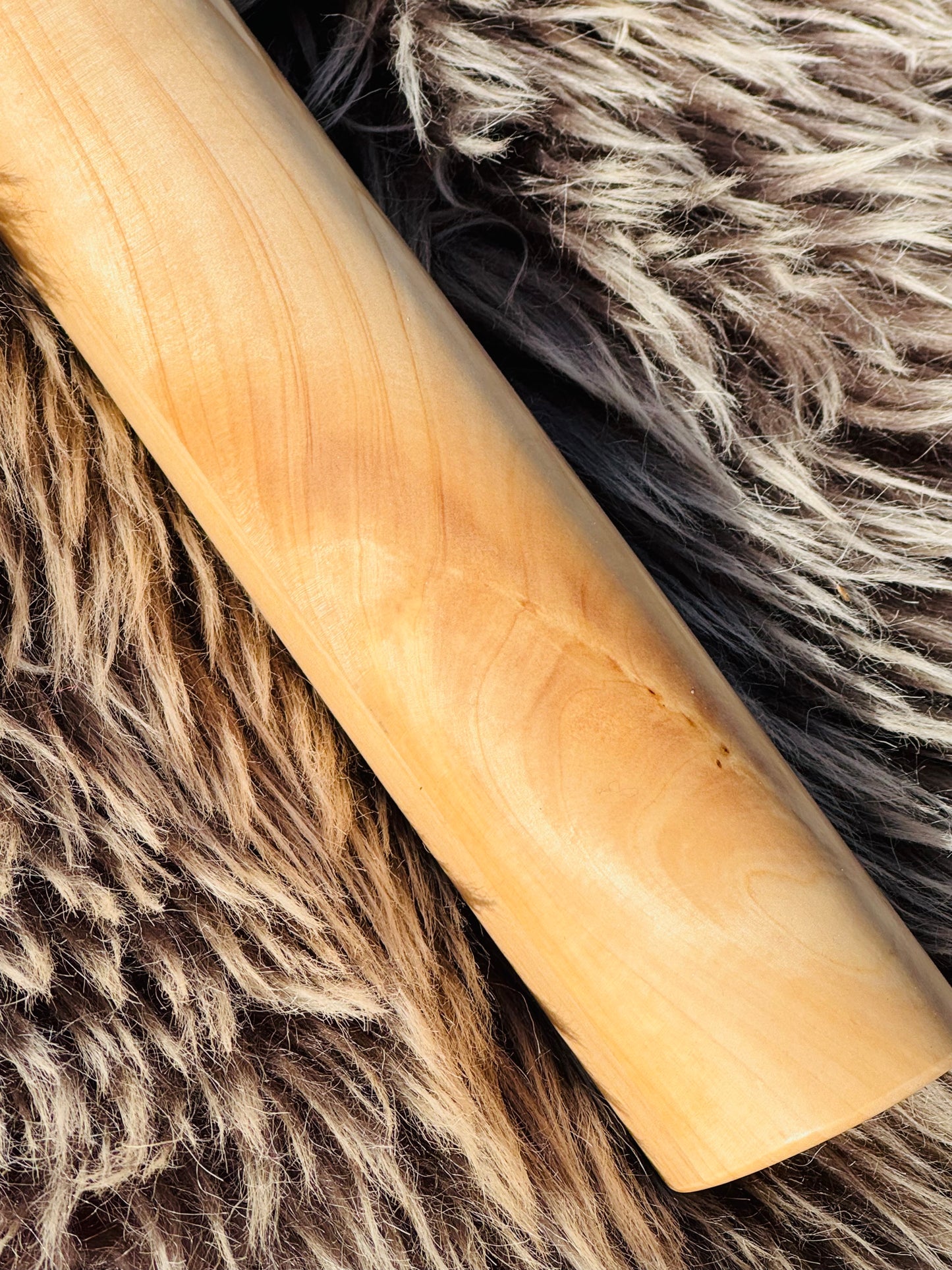 Native American style bass flute Chestnut C 440Hz