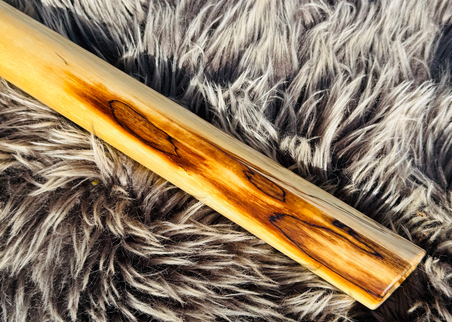 Native American style bass flute Aspen B 432Hz