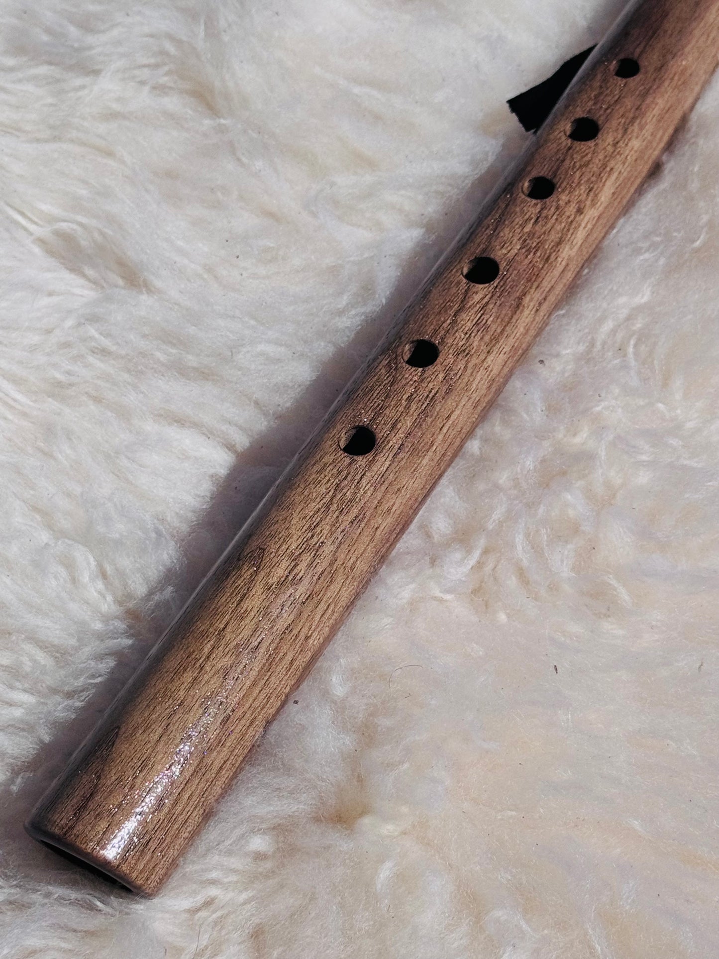 Native American style flute Walnut G 432Hz