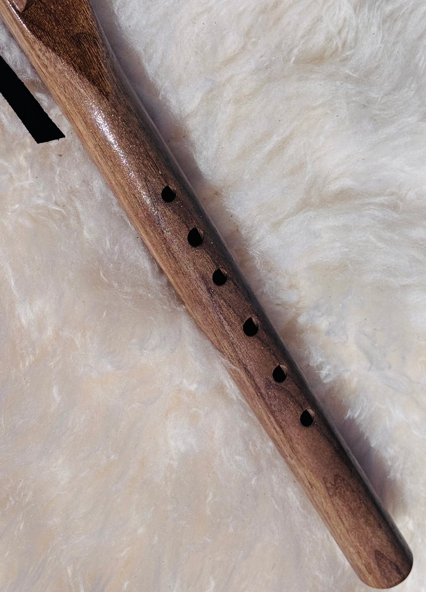 Native American style flute Walnut G 432Hz