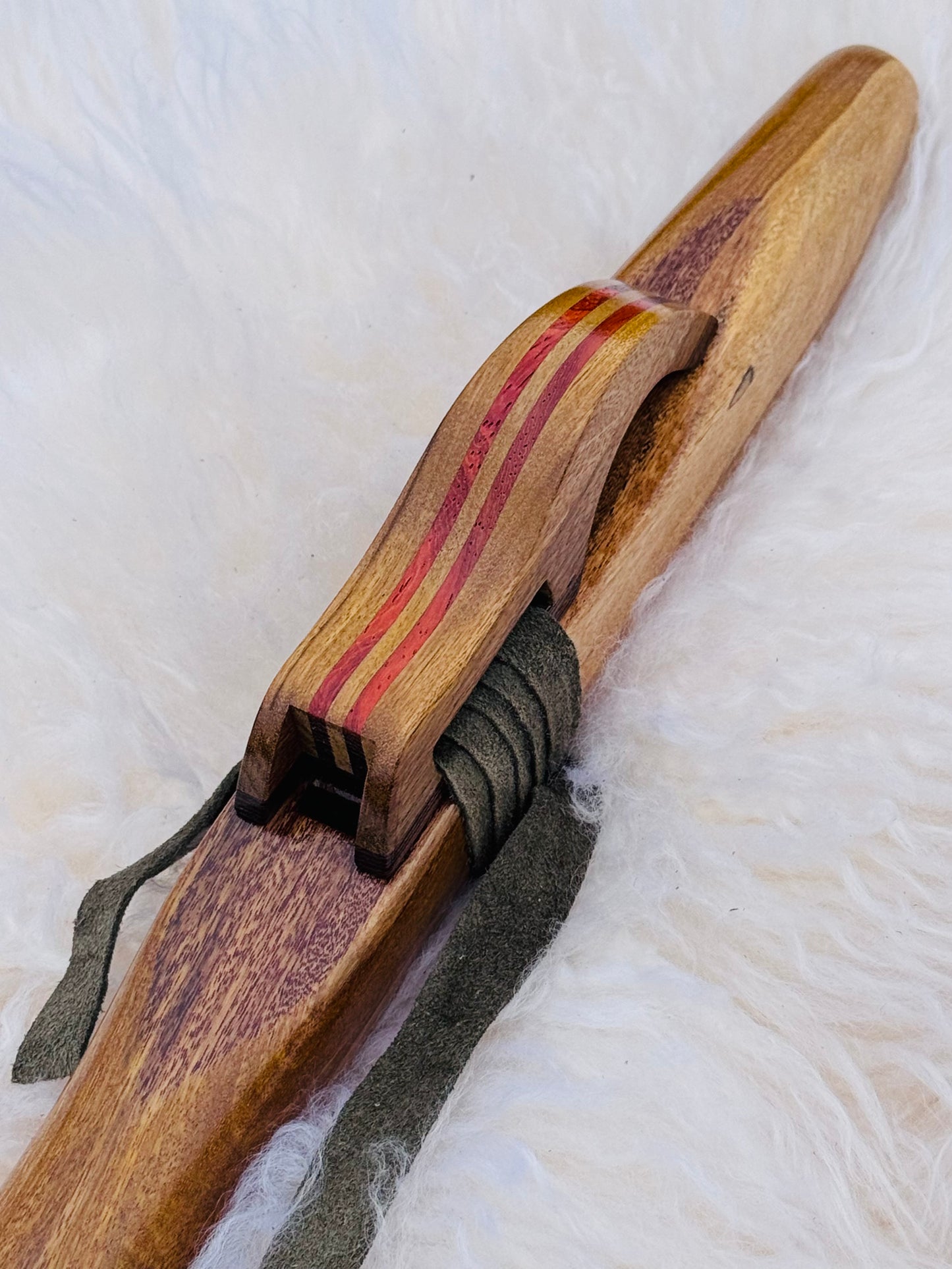Native Ameeican style flute Iron wood F# 432Hz