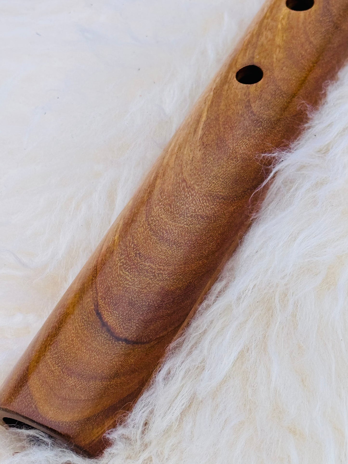 Native Ameeican style flute Iron wood F# 432Hz