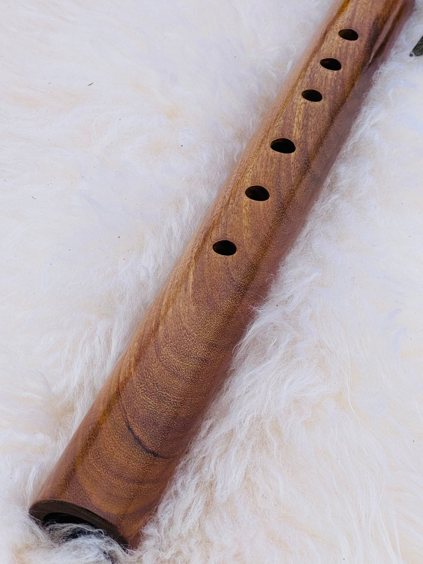 Native Ameeican style flute Iron wood F# 432Hz