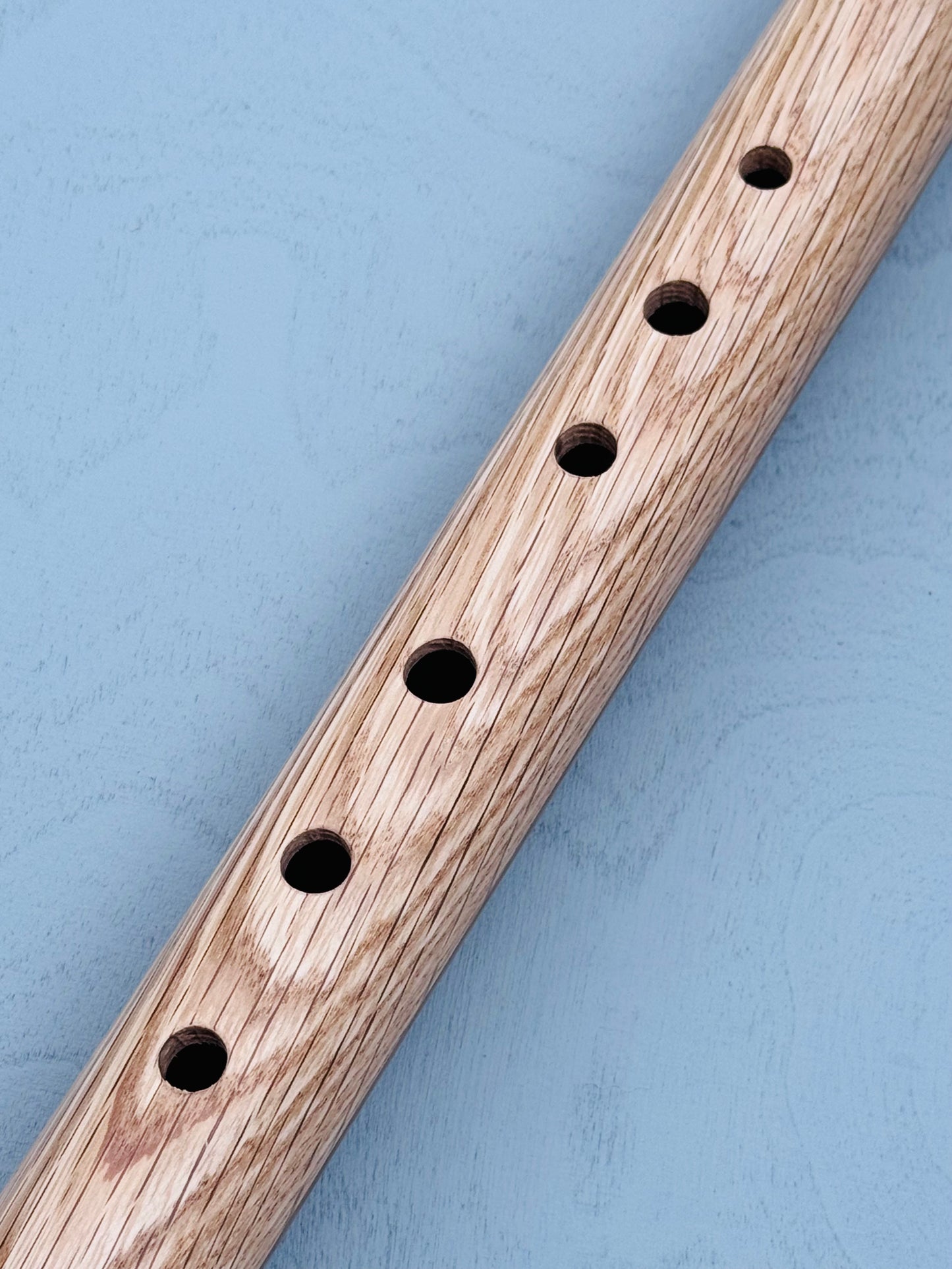 Native American style flute Oak&Wenge F# 440Hz
