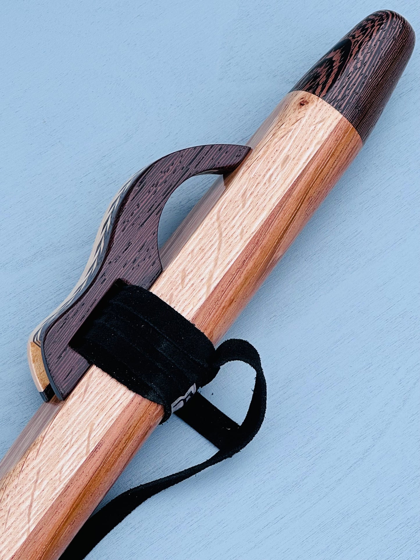 Native American style flute Oak&Wenge F# 440Hz