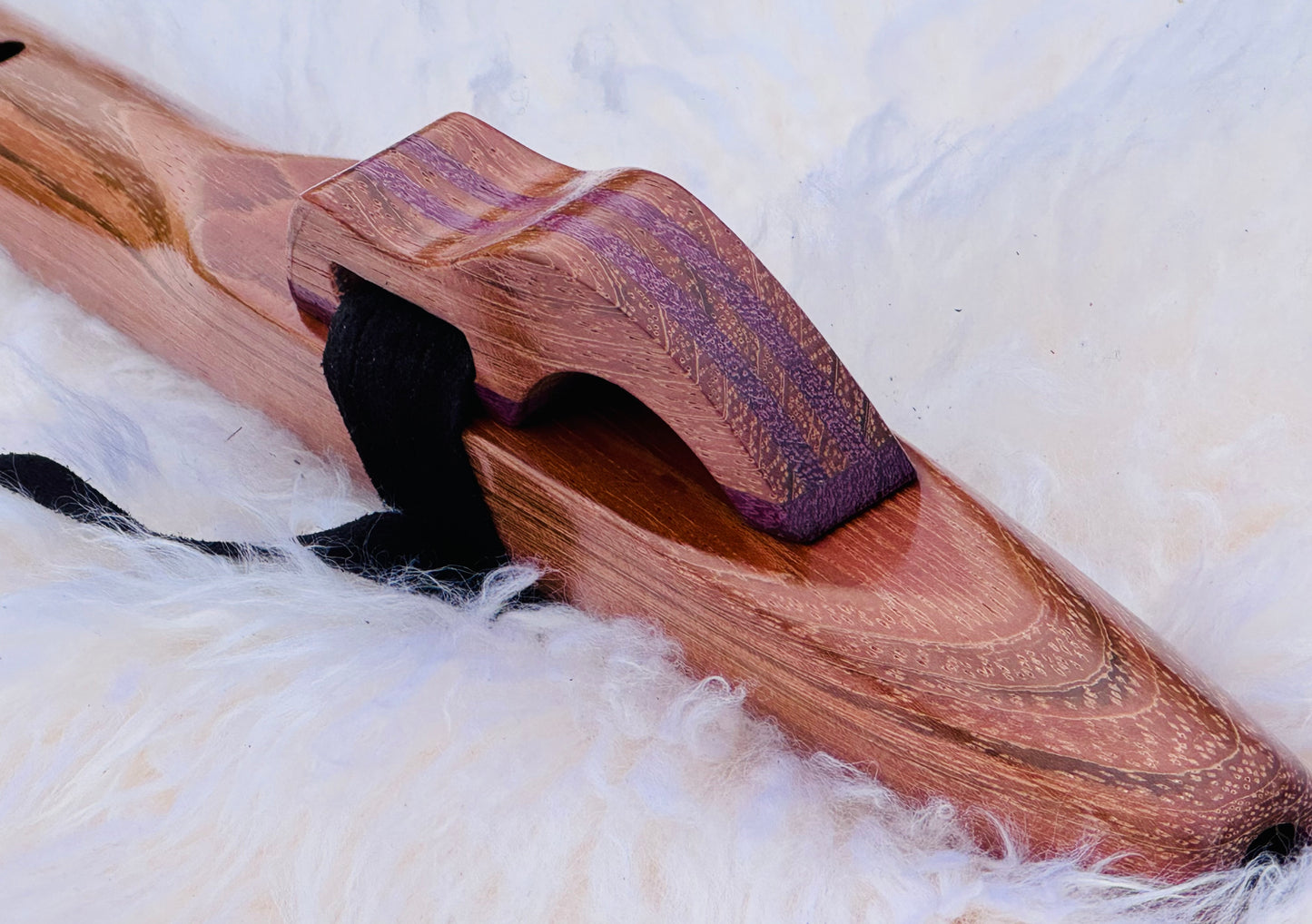 Native American style flute Jatoba F# 440Hz