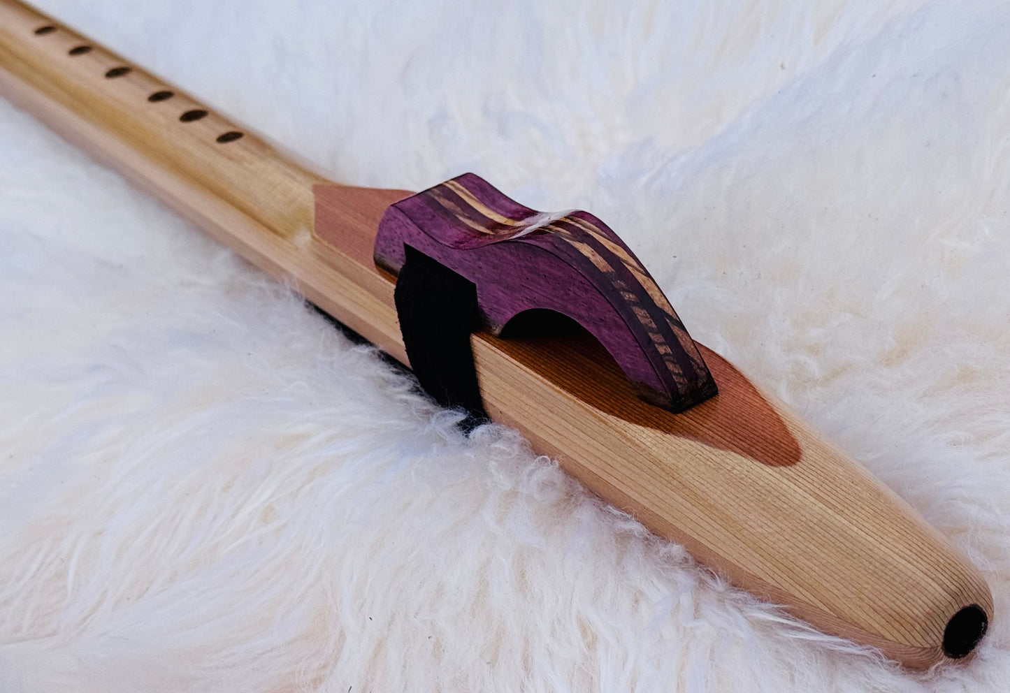 Native American style flute Aromatic cedar G 432Hz