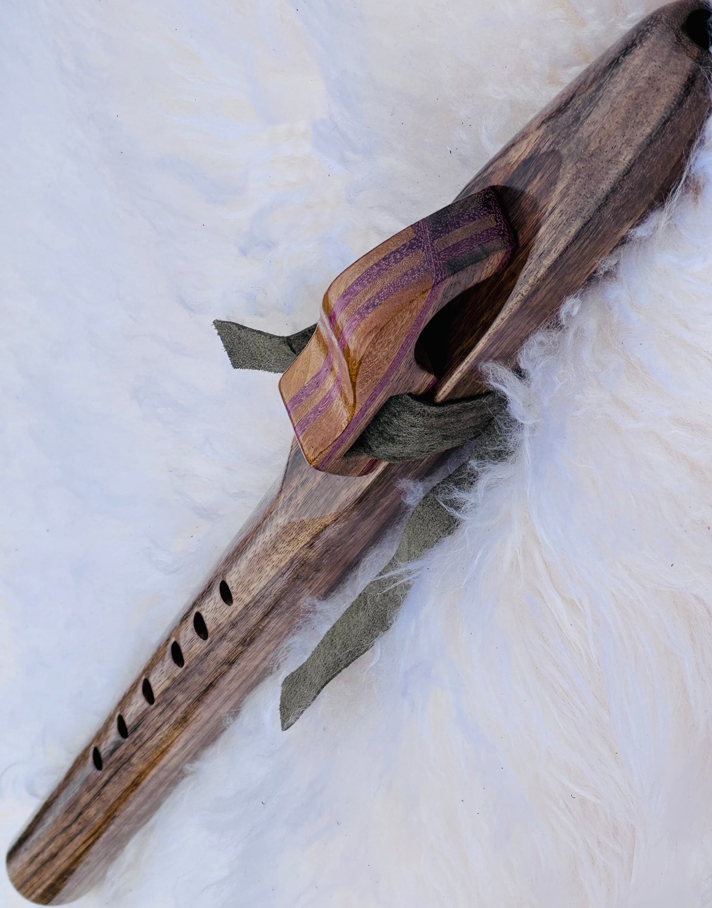 Native American style flute Amazakoue G 432Hz