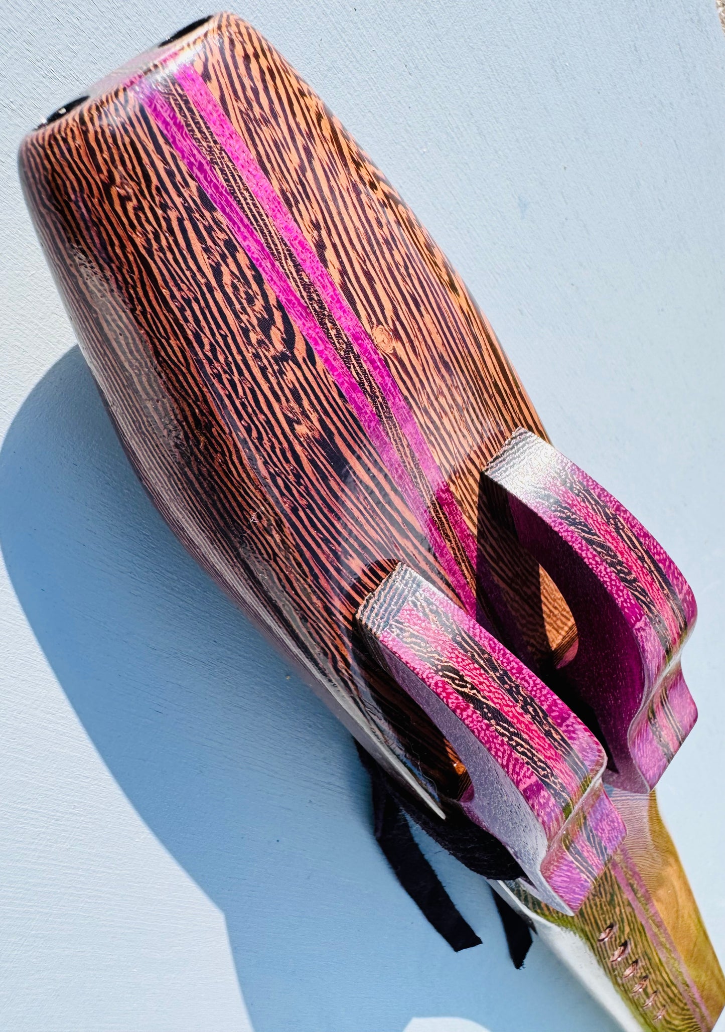 Native American style double flute Wenge A 432Hz