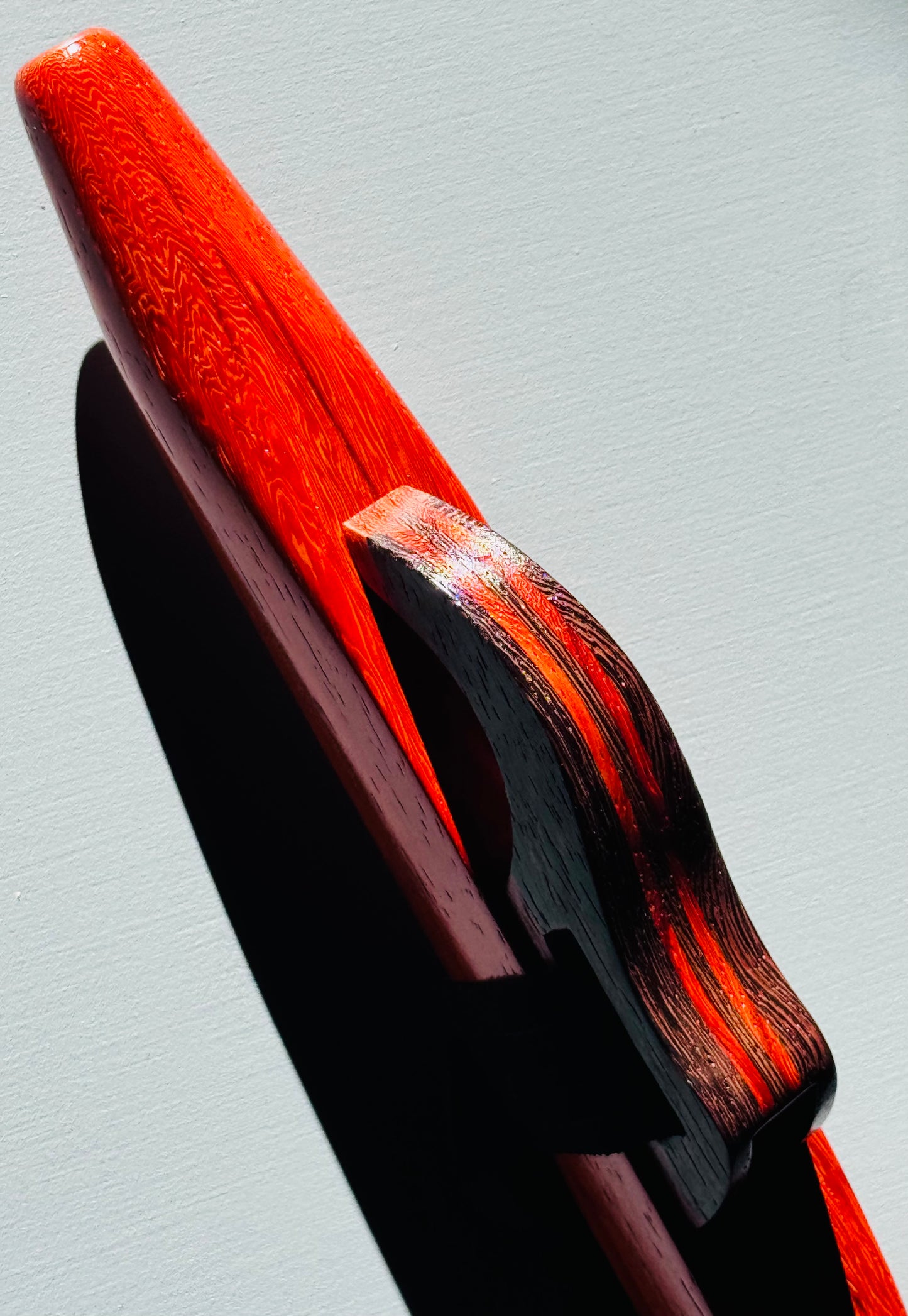 Native American style flute Red padouk A 440Hz